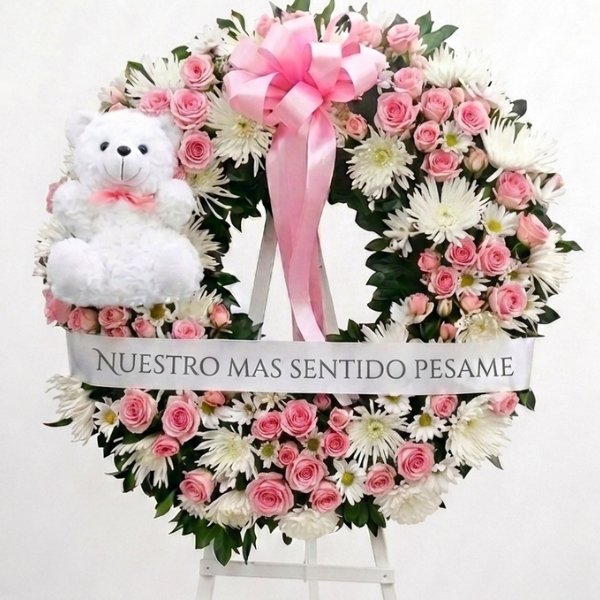 Corona Fúnebre Infantil