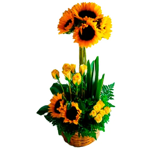 Regalos con girasoles