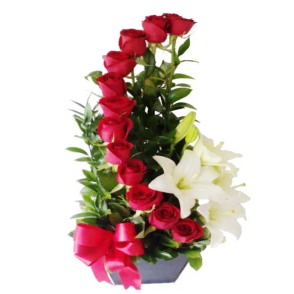 Arreglo de rosas mi perfecto amor