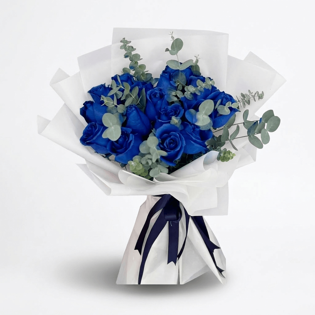 Ramo de 24 Rosas Azules