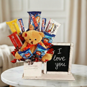 Caja Sorpresa única con galletas