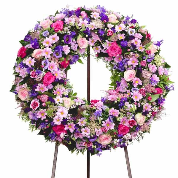 Corona Multifloral / Corona Funebre Mediana