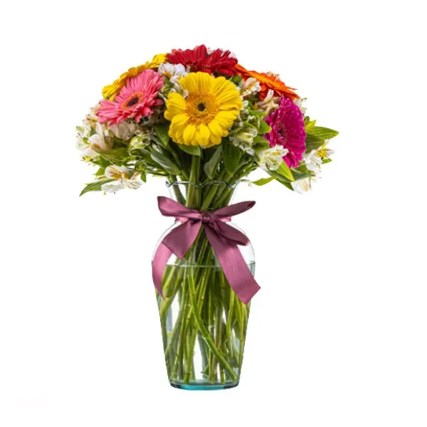Jarron gerberas