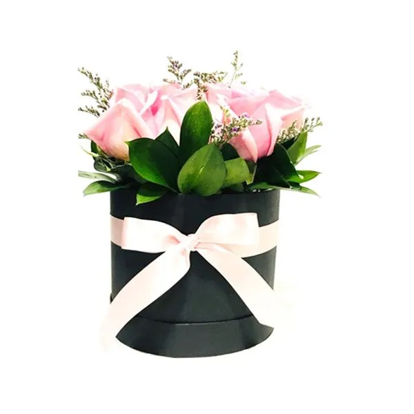24 rosas en caja