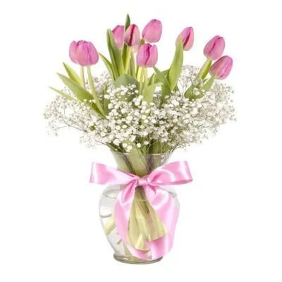 Arreglos con tulipanes barcelona