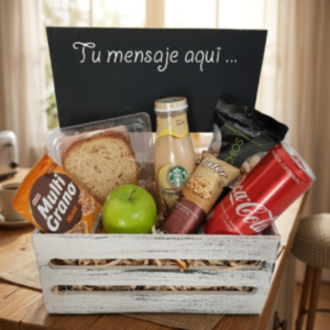Desayuno besos de amor