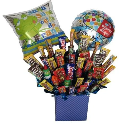 Caja con dulces para regalar cdmx