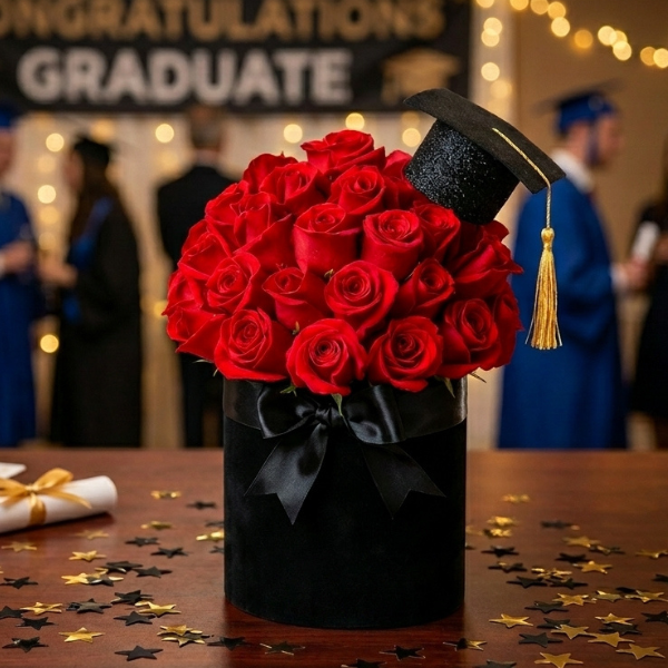 Arreglo Floral para Graduación