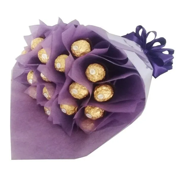 Ramo de 16 chocolates ferrero