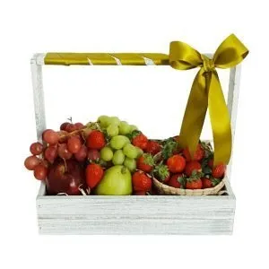 Frutas de temporada en base