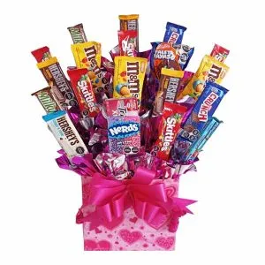 Regalo con dulces
