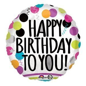 Globo 18 pulgadas con aire