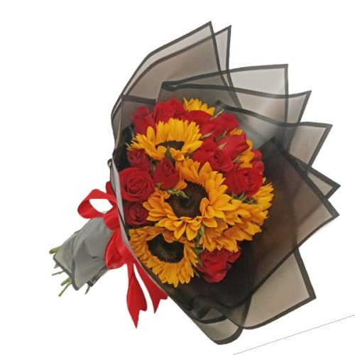 Broche De Flores Rojas Con Circonitas - Accesorio Elegante Para Mujer, Regalo Ideal Para El Día De La Madre